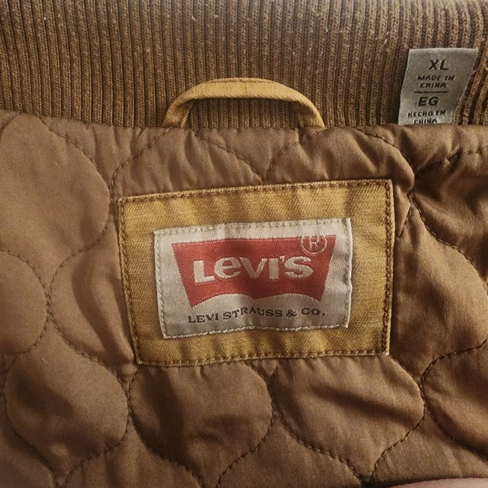 Levi's Cargo Style Trucker Work Jacket Mens XL